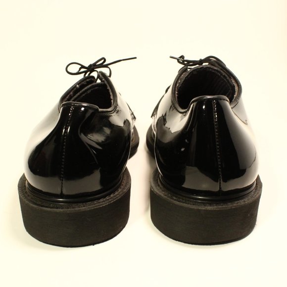 Capps Air-Lite Oxford Black Shiny Shoes Military Approved Men\'s Size 10 main image 10